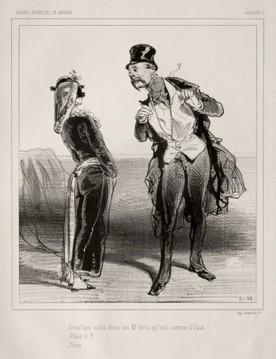 Carnavalnorwegian av Paul Gavarni