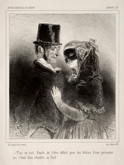 Karneval. av Paul Gavarni