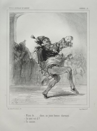 Karneval. av Paul Gavarni