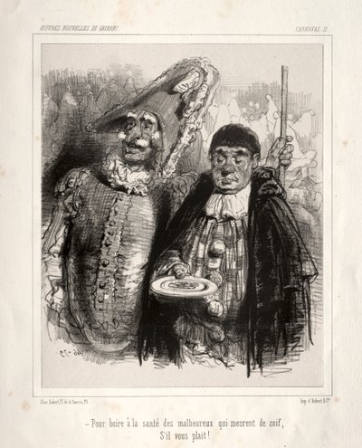 Karneval. av Paul Gavarni