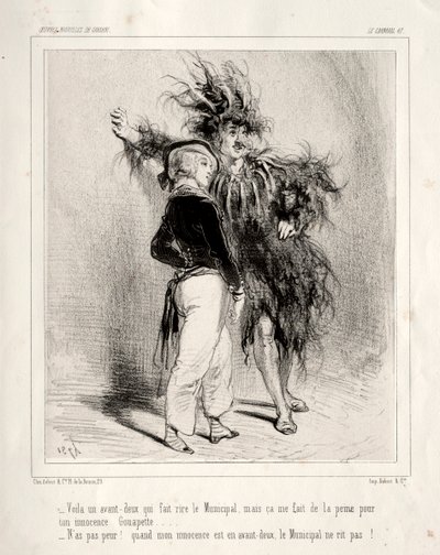 Karneval. av Paul Gavarni
