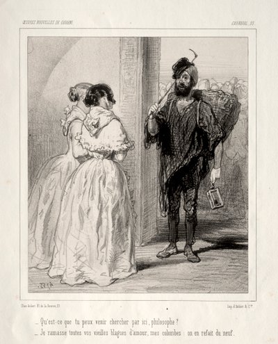 Karneval. av Paul Gavarni