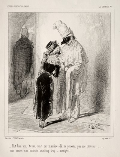 Karneval. av Paul Gavarni