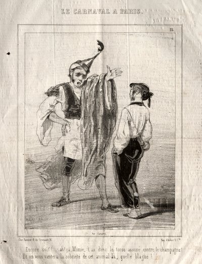 Karneval, 1841-1843. av Paul Gavarni