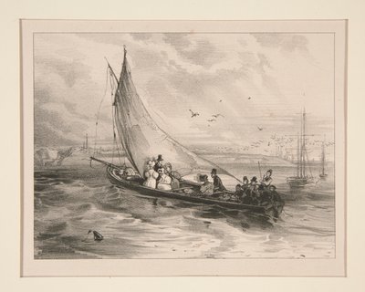 Dieppe av Paul Gavarni