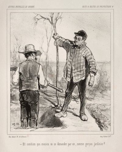 Handlinger og handlinger fra eieren av Paul Gavarni