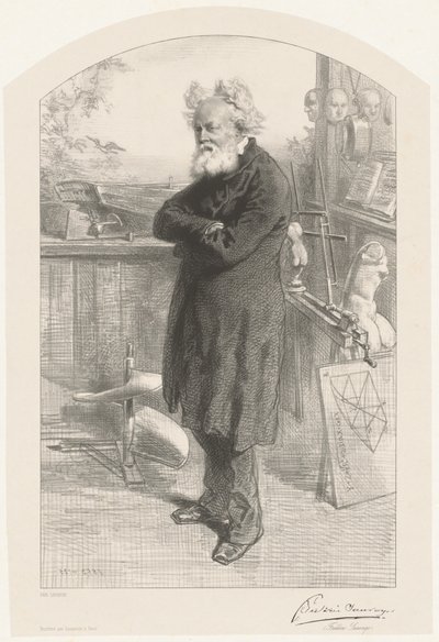 Frederic Sauvage av Paul Gavarni