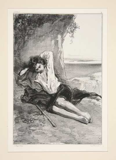 Godefroy, den lille eremitten av Paul Gavarni