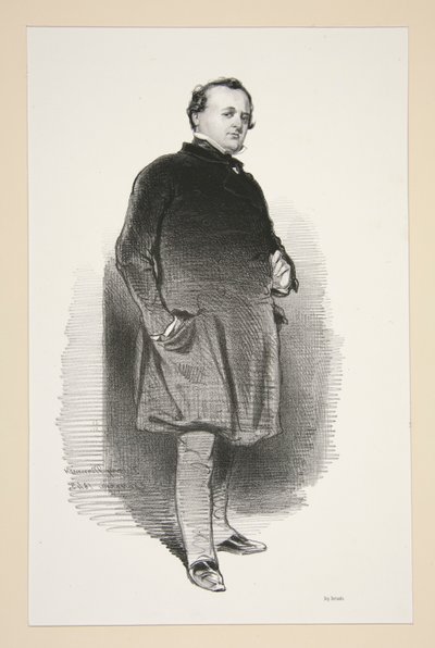 Henry Monnier av Paul Gavarni