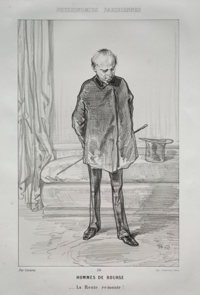 Børsmenn av Paul Gavarni