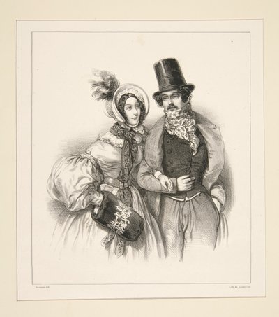 januar av Paul Gavarni