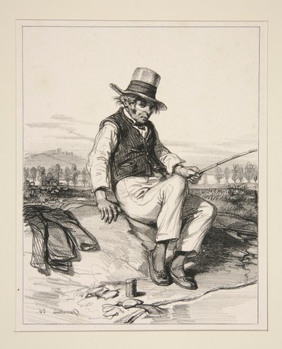 JEROME SAUVAGE, (kjent som Fader Belenfant). av Paul Gavarni