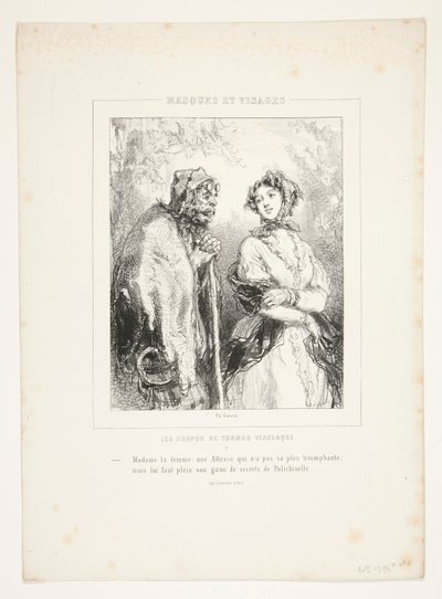Madame la femme: en høyhet som n av Paul Gavarni