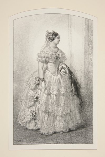 Fru prinsesse Mathilde av Paul Gavarni