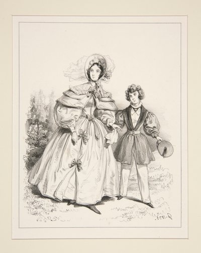 MORGEN USVIKTIGHET. 1835. av Paul Gavarni