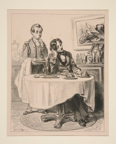 NEI D av Paul Gavarni