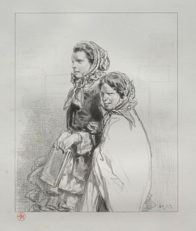 Par-ci, par-lá: Min datter har sunget, 1854-1856. av Paul Gavarni