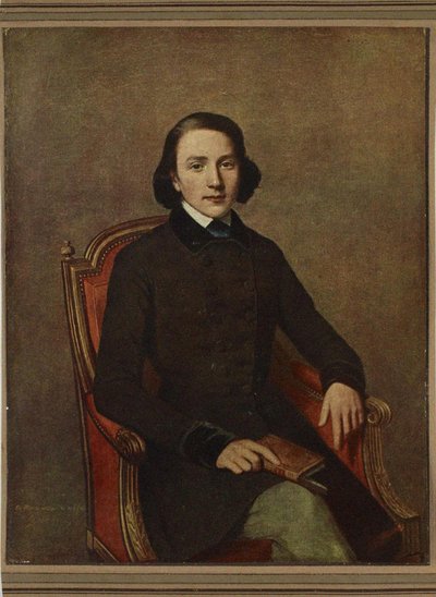 Portrett av Victor Hugo 1802-1885 av Paul Gavarni
