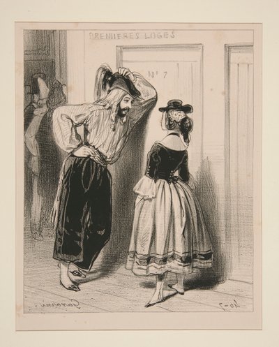 WHO? -Meg og Zelie, Achille og deg av Paul Gavarni