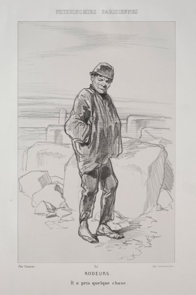 Prowlere. av Paul Gavarni