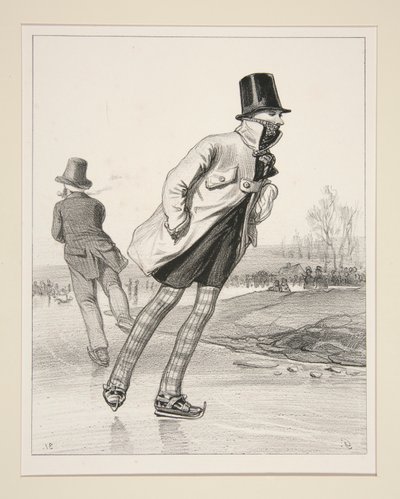 SIR WALTER SPOTT, fra Dublin, turist, orientalist (sic) og papist. av Paul Gavarni