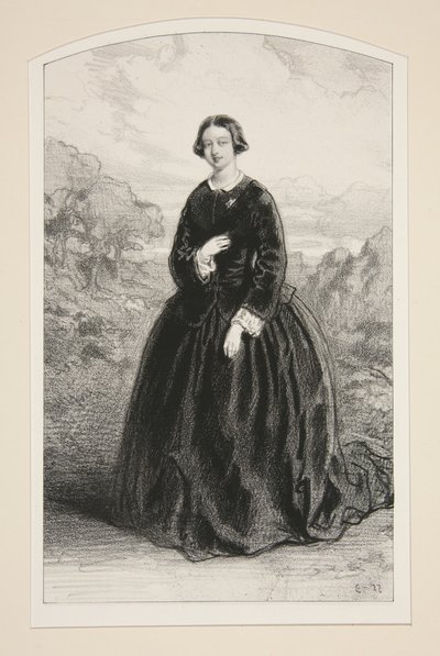 H.M. dronning Victoria av Paul Gavarni