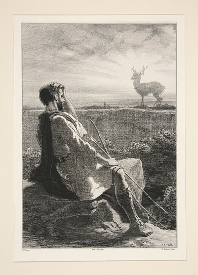 Eustaches visjon av Paul Gavarni