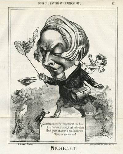 Illustrasjon av Hadol (1835-1875) i The Charivari av Paul Hadol