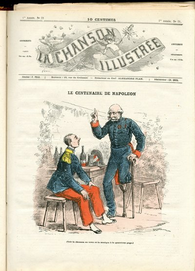 La Chanson illustree (magasin), nummer 21 av Paul Hadol