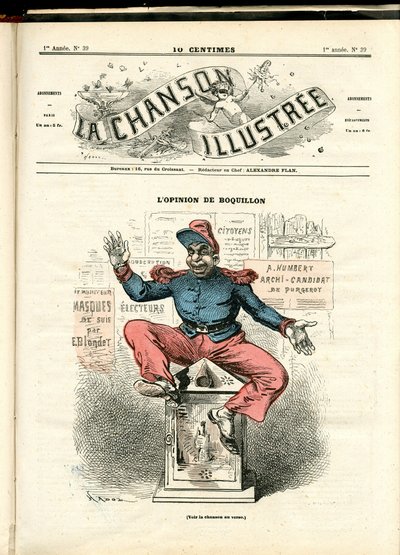 La Chanson illustree (magasin), nummer 39 av Paul Hadol