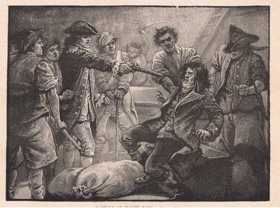 Fangst av Wolfe Tone AD 1798 av Paul Hardy