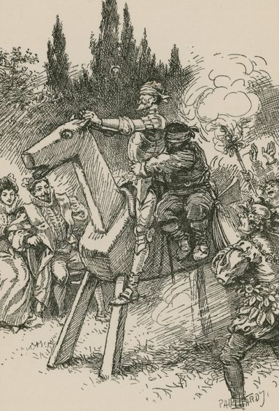 Don Quijote... begynte å snu pinnen av Paul Hardy