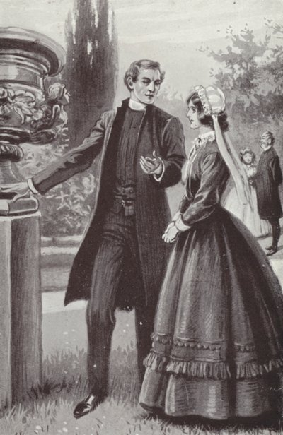Illustrasjon for Barchester Towers av Anthony Trollope av Paul Hardy