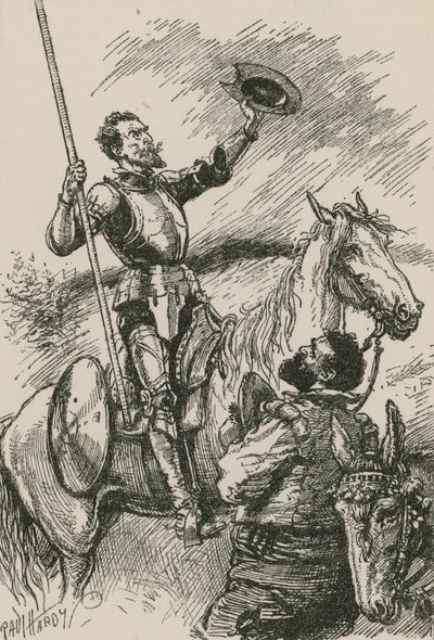 Mambrinos hjelm av Paul Hardy
