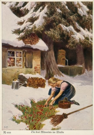 De tre små mennene i skogen av Paul Hey