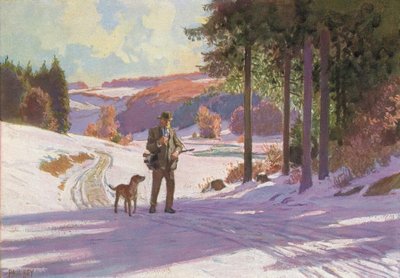 Julemorgen i skogen av Paul Hey