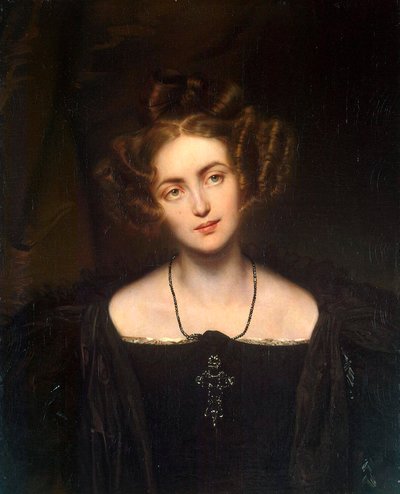Portrett av operasangerinnen Henriette Sontag