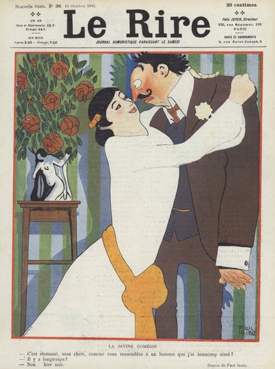 Illustrasjon for Le Rire av Paul Iribe