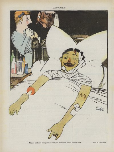 Illustrasjon for Le Rire av Paul Iribe