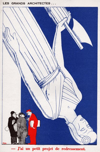 Marianne og Leon Blum. Marianne og Leon Blum. av Paul Iribe