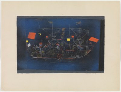 Eventyrskip Eventyrskipet, 1927. av Paul Klee