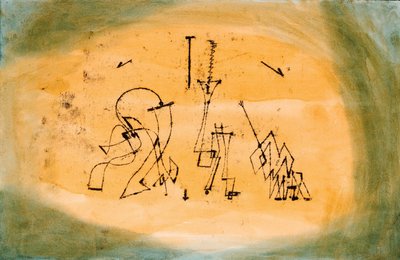 Abstrakt trio, 1923 av Paul Klee