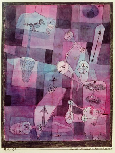Analyse av ulike perversiteter av Paul Klee