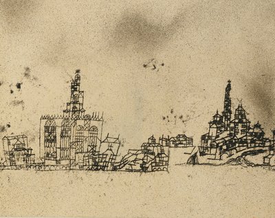 Ancient City on the Water; Gamlebyen ved vannet av Paul Klee