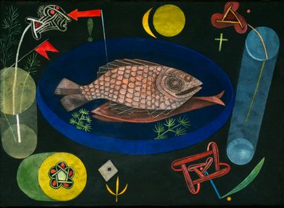 Rundt fisken av Paul Klee