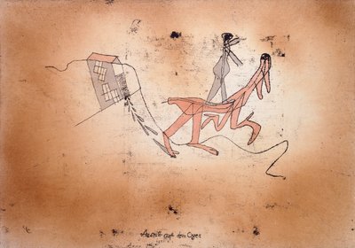 Å ri på trollet av Paul Klee