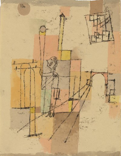 Før festen, 1920. av Paul Klee