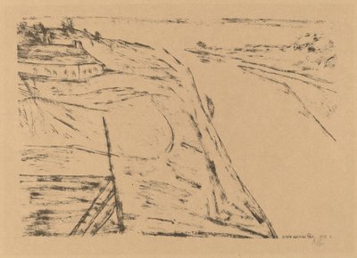 Utsikt over en elv, 1912. av Paul Klee