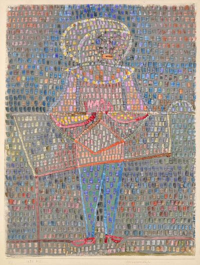 Gutt i finkjole av Paul Klee