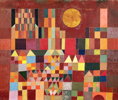 Slott og sol av Paul Klee